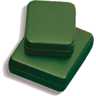 Metallic green 56mm medal case 3.50