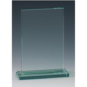 15cm Portrait Glass Award