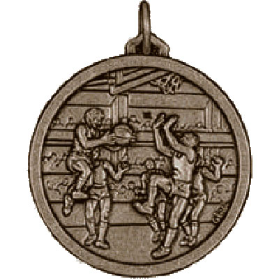 56mm Bronze Basketball Medals