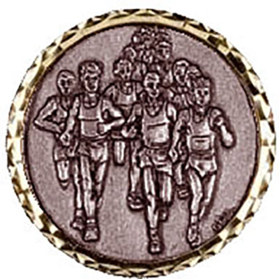Bronze Running Race Medals 60mm