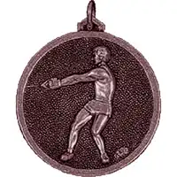 38mm Bronze Hammer Throwing Medal