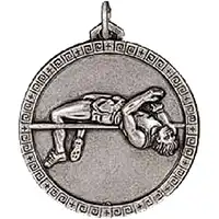 56mm Silver High Jump Medal