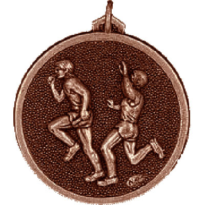 Bronze Relay Medals 60mm