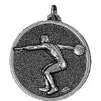 38mm Silver Discus Medal