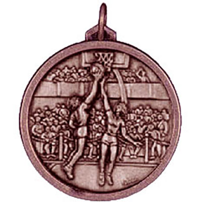56mm Bronze Netball Medal