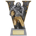 V Series American Football Trophy 6in