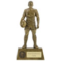 Rugby Player Trophy 9in