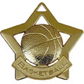 Mini Star Basketball Medal