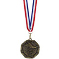 Combo45 Fun Run Medal & Ribbon