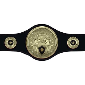 Black Champions Belt Boxing Male