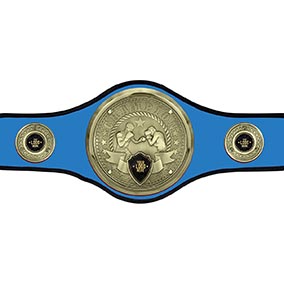 Blue Champions Belt Boxing Male