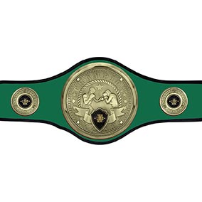 Green Champions Belt Boxing Male