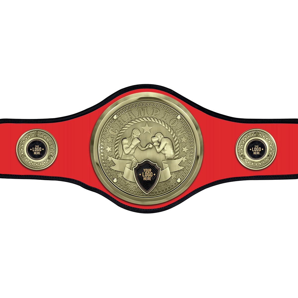 Red Champions Belt Boxing Male