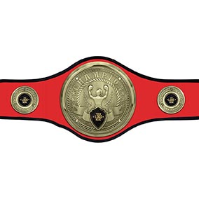 Red Champions Belt Boxing Female