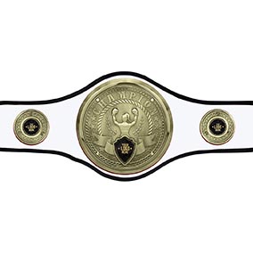 White Champions Belt Boxing Female