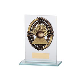 Maverick Legacy Glass Ten Pin Award 140mm