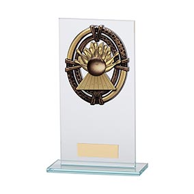 Maverick Legacy Glass Ten Pin Award 180mm