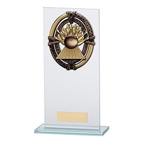 Maverick Legacy Glass Ten Pin Award 200mm