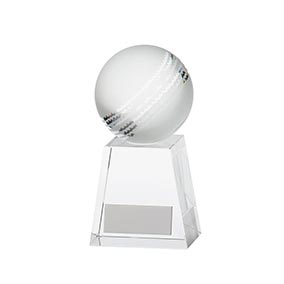 Voyager Crystal Cricket Award 125mm