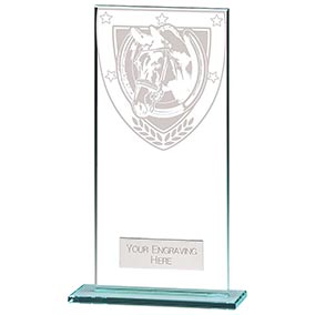 Millenium Glass Equestrian Award 180mm