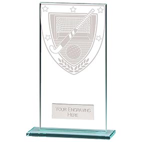 Millenium Glass Hockey Award 160mm