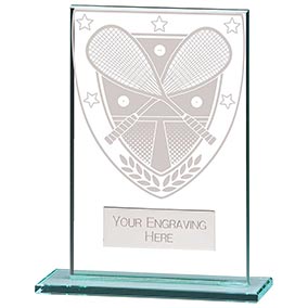 Millenium Glass Squash Award 125mm