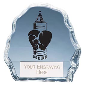 75mm Glass Mystique Boxing Award