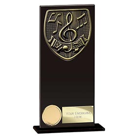 Hero Cobra  Black Glass Music Award 180mm