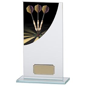 Darts Trophies Colour Curve Jade 180mm