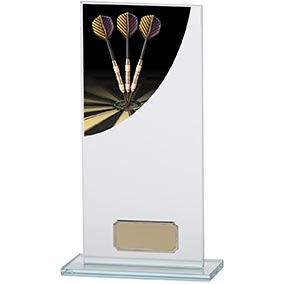 Darts Trophies Colour Curve Jade 200mm