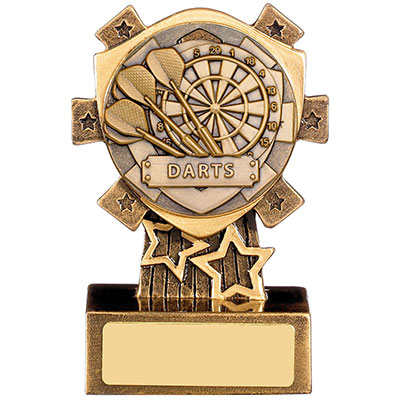 95mm Mini Shield Darts Award