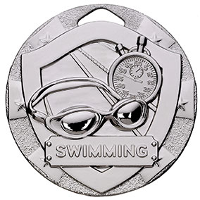 Silver Shield Goggles Swimming Medal 50mm Silver Shield Goggles Swimming Medal 50mm