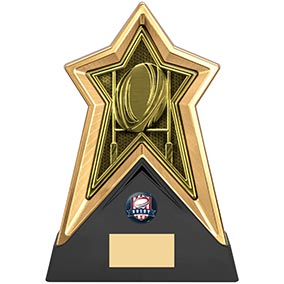 220mm Starforce Black Cricket Trophy 220mm Starforce Black Cricket Trophy