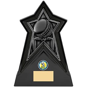 220mm Starforce Black Cricket Trophy 220mm Starforce Black Cricket Trophy