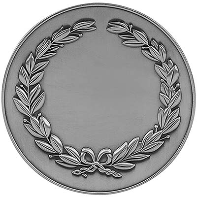 50mm Silver Wreath Medal