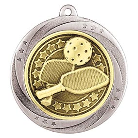 Silver Pickleball Star Medal