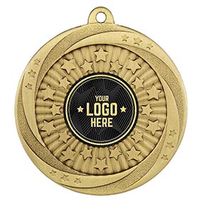 Gold Superstar Medal 60mm Gold Superstar Medal 60mm