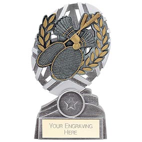 150mm The Stars Badminton Trophy