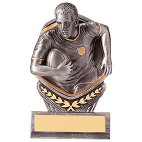 105mm Falcon Rugby Trophy