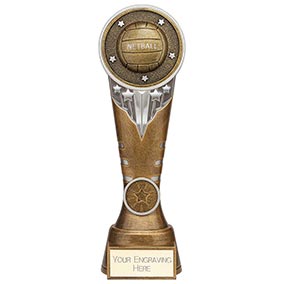 Ikon Tower Netball Trophy 225mm