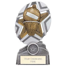 The Stars Netball Trophy 170mm