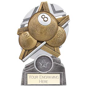 The Stars Pool Trophy 130mm