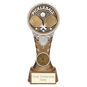 175mm Ikon Tower Pickleball Trophy