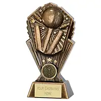 Cricket Ball Wicket Cosmos Award 7in