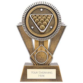 Apex Pool Snooker Trophy 180mm