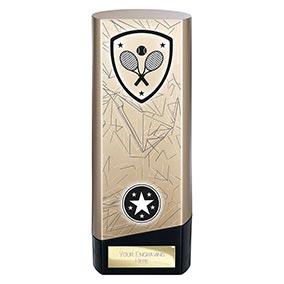 Gold Prime Tennis Trophy 190mm