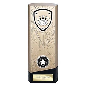 Gold Prime Ten Pin Trophy 190mm