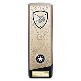 Gold Prime Clay Pigeon Shooting Trophy 220mm