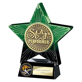 Green Superstar Star Performer Award 140mm Green Superstar Star Performer Award 140mm