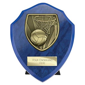 Blue Cobra Netball Shield 125mm